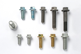 Hexagon flange bearing face toothed bolt Q180 Q181(QCT340) series